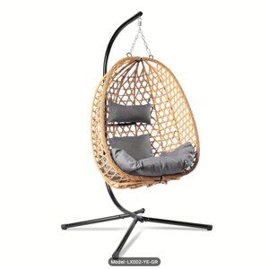 Outdoor Egg Chair, Can Stand 400 Pounds (about 181.4kg), Hanging Egg Chair